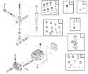 Page B Diagram and Parts List for 1988-1  Briggs and Stratton Pressure Washer